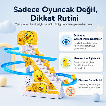 Basamaklı Ördek Dikkat Oyuncağı