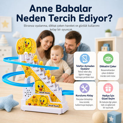 Basamaklı Ördek Dikkat Oyuncağı